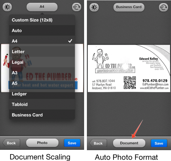 Mobile Evernote Scanning with Scanner Pro Macdrifter